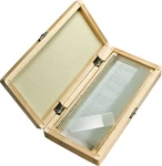 Barska AF11942 50 Prepared Microscope Slides With Wooden Case. Fixed Price $55.91.