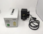 Olympus U-RFLT50 Microscope Power Supply & U-LH50HG 50W Mercury Lamp Housing. Fixed Price $1499.99.