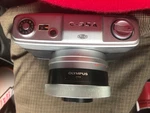 Olympus C-35AD Microscope Camera #210821 And Adapter, Good Condition 6++. Fixed Price $35.00.