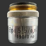 Vintage Reichert Austria Epi 5,5/0,15 190/0 Np Microscope Lens. Fixed Price $40.00.