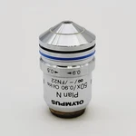 Olympus Microscope Objective Plan 50X Oil. Fixed Price $995.00.