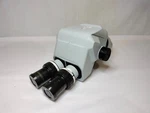 Olympus Microscope Head W/ 0.7X WD120 Objective, 2PCS WF20X/12 Eyepiece. Fixed Price $340.00.