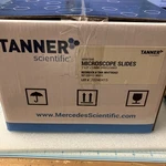 New Case Of 1440 Tanner Scientific Microscope Slides # Tnr WHT90AD 20 Pks 72.. Fixed Price $130.00.