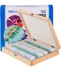 Amscope PS100B Homeschool For Basic Biology Prepared Microscope Slides -set. Fixed Price $69.00.