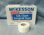 Case Of 144 Mckesson Medi-pak Performance Plus Silk Cloth Surgical Tape, 1" Wide. Fixed Price $164.50.