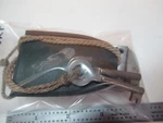Old Reichert Austria Lock & Key For Wood Box Microscope Part As Pictured FT-5-90. Fixed Price $89.00.