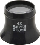 4X Bausch & Lomb Watchmakers Eye Glass Loupe Magnifier 81-41-73. Fixed Price $49.95.