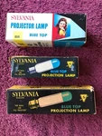 3 Sylvania Projector Lamp Light Bulb Family Home Movies Nos Dda Bel Chk. Fixed Price $19.55.