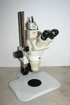 Olympus SZ-1145 Trinocular Stereozoom Microscope Extd. Pole Stnd Camera Ready. Fixed Price $999.00.