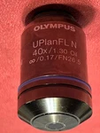 Olympus Uplanfl 40X/1.30 Oil FN26.5 Microscope Objective Lens UIS2 BFP1 Rms. Fixed Price $945.00.