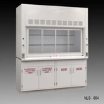 6' Chemical Laboratory Fume Hood W/ Flammable Acid Cabinets Fast Ship E2-363. Fixed Price $11950.00.