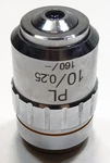 Fisher Scientific Microscope Objective Lens Pl 10X/0.25 160/-. Fixed Price $60.00.
