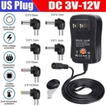 Universal Ac To Dc 3V 12V Adjustable Power Adapter Supply Charger Electronics. Fixed Price $9.99.