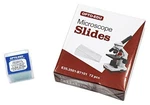 E35.3501 Blank Microscope Slides & 100-PIECES Square Cover Glass,. Fixed Price $6.97.