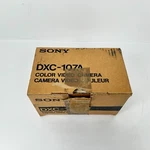 Sony Ccd-iris DXC-107A Color Video Camera Professional W/ Original Box. Fixed Price $79.99.