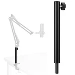 Microphone Boom Arm Extension Tube Aluminum Alloy Stand Riser Desk Mount. Fixed Price $20.66.