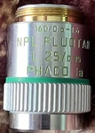 Leica Npl Fluotar 160/0.6-1.6 25X/0.35 Phaco 1A Microscope Objective 518117 P6. Fixed Price $249.00.