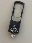 Carl Zeiss C-apo 40X/1.2 W-iii Dic Microscope Prism Slider. Fixed Price $640.00.