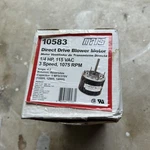 Mars 10583 Speed Direct Drive Blower Motor 1/4 Hp 115 Vac. Fixed Price $66.59.