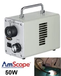 Duty Free Amscope Cold Fiber Optic Illuminator FOI-5WW LED-50W. Fixed Price $440.00.