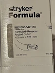 Stryker Formula Resector Angled Cutter 4.5MM 125MM 0380-542-150 Box Of. Fixed Price $284.99.