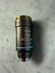 Nikon Plan 40X/0.65 Cfi Eclipse Infinty Corrected Microscope Objective Lens. Fixed Price $200.00.