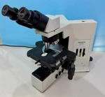 Olympus BX50F4 Microscope Plan 4X 10X 40X 100X Objectives, Dhl Ship. Fixed Price $1850.00.