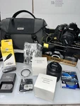 Nikon D3300 Dslr Camera Bundle 18-55MM Vr Ii + 55-200MM Lens Bag Box Extras. Fixed Price $349.00.