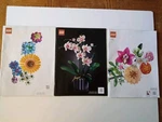 Lego Botanicals Orchid 10311 Wild Flower 10313 Pink 10342 *manuals Only*. Fixed Price $14.99.