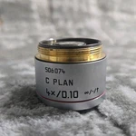 Leica Plan 4X/0.10 /-/ 506074 Laboratory Infinity Microscope Objective. Fixed Price $55.00.