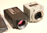 Lot Of Hitachi Machine Vision Ccd Cameras C-mount Iris KP-D20AU KP-M1U. Fixed Price $99.00.
