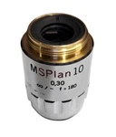 Olympus Msplan 0.30 /- F=180 IC10 Microscope Objective Lens T6-104191. Fixed Price $99.99.
