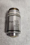 Nikon Plan 100, 1.25 Oil, 160 / 0.17 Microscope Objective Lens Free Ship!. Fixed Price $89.99.