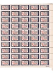 Set Of 6 U.s. Sheets 50 SCOTT#1139-#1144 4CT American Credo Issue Mnh. Fixed Price $41.00.