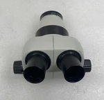 Sciencescope Stereozoom Microscope Head W/ G-al 0.5X. Fixed Price $200.00.