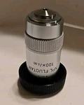 Leitz Wetzlar Npl Fluotar 100X/0.90 Microscope Objective New. Fixed Price $98.00.
