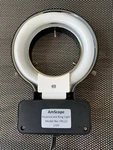Amscope FRL12 12W Microscope Fluorescent Ring Light With Adaptor. Fixed Price $30.00.