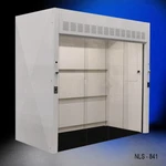 Fisher American 8' Walk-in Fume Hood Laboratory Enclosure/floor-mounted E1-361. Fixed Price $18350.00.