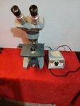 American Optical Ao Microscope With Power Supply Transformer. Fixed Price $135.00.