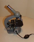 Vintage Olympus Japan Monocular Upright Microscope W/light. Fixed Price $49.99.