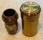 Carl Zeiss Jena Apochromat 4MM 0.95 40X Antique Brass Microscope Objective. Fixed Price $100.00.