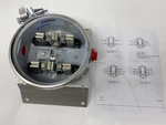 Fisher-pierce 2101BSA Meter Socket Aluminum 6-JAWS 2-HUBS Pole Mount 600V 100A. Fixed Price $236.45.
