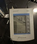 Fisher Scientific Accumet AB15 Benchtop Ph/mv Meter W/ Probe Stand, Electrode. Fixed Price $100.00.