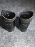 Unbranded Pair EP5X305-S Wide Field WF5X Microscope Eyepieces For Stereozoom. Fixed Price $35.00.