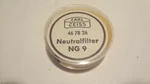 Zeiss Neutral Density Filter NG9 Part No. 46-78-26 ***new Old Stock***. Fixed Price $30.00.