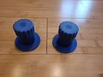 Zeiss Microscope Opthalmology Handle Knob Cover Set Of Two Blue. Fixed Price $144.99.