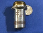 Ao Spencer Microscope Objective 100X, N.A.1.25, Oil Infinity, Cat 1079. Fixed Price $47.48.