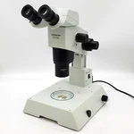Olympus Stereo Microscope SZX9 With Binocular Head Transmitted Light Stand. Fixed Price $4950.00.