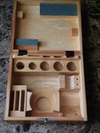 Carl Zeiss Jena Wooden Box For Polarizing Microscope Polmi. Fixed Price $39.99.