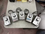 Lot Of 5 - Olympus Tokyo Tf Adjustable Darkroom Illuminator Power Supply. Fixed Price $65.00.